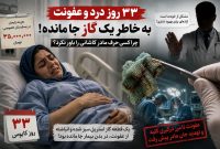 ۳۳ روز درد و عفونت به قیمت ۳۵ میلیون تومان
